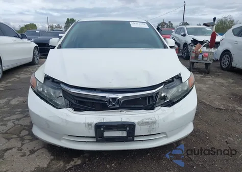 2012 Honda Civic Lx from USA, damaged, VIN 19XFB2F58CE375956